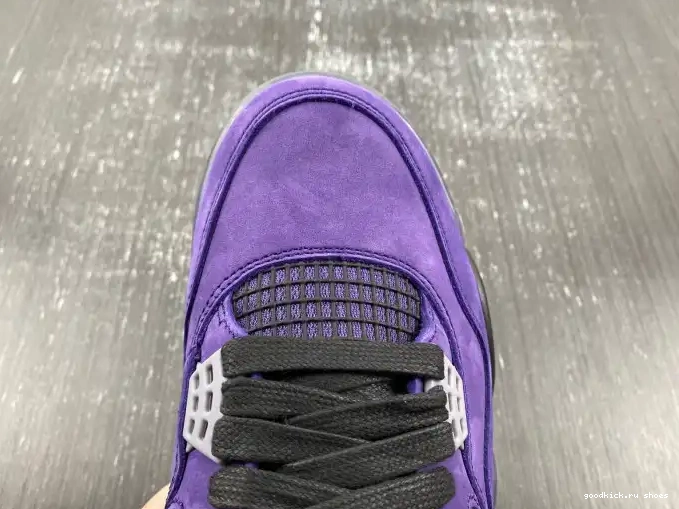Scott Jordan Air Purple 4 Suede Travis x 0426